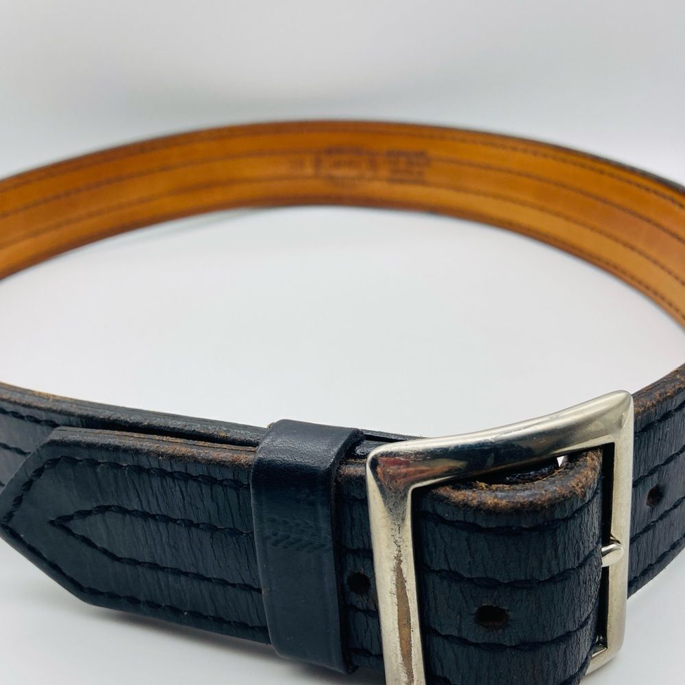 Jay-Pee Men’s 1,75” Grain Bridle Cowhide Belt SZ 38 44” - Picture 6 of 9